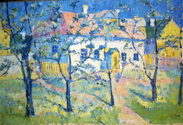 'Spring - Blossoming Garden', 1904. Artist: Kazimir Malevich