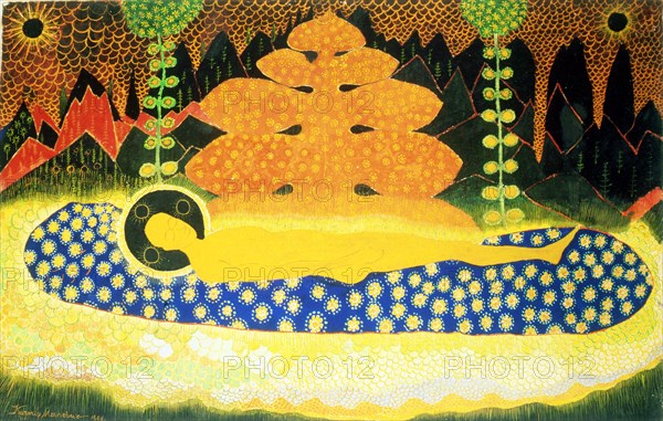 'The Shroud', 1908. Artist: Kazimir Malevich
