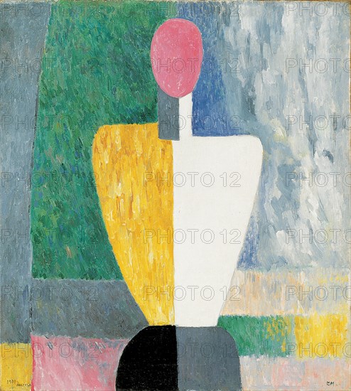 Torso (Figure with Pink Face)', 1928-1932. Artist: Kazimir Malevich