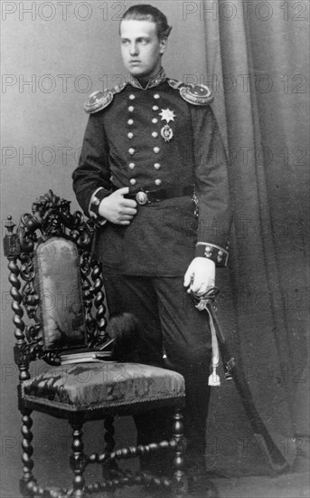 Grand Duke Alexei Alexandrovich of Russia, c1865-c1870(?). Artist: Andrei Deniere