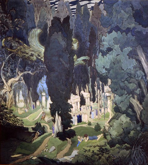 'Elysium', 1906.  Artist: Leon Bakst