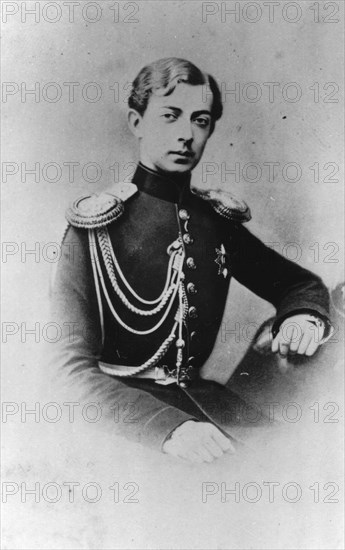 Grand Duke Nicholas Alexandrovich of Russia, c1861-c1864. Artist: Unknown