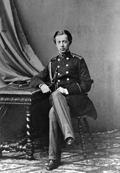 Grand Duke Nicholas Alexandrovich of Russia, 1862. Artist: Unknown