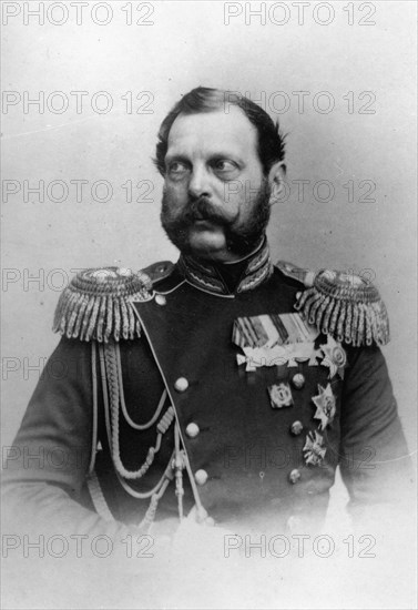 Tsar Alexander II of Russia, c1860s(?) Artist: Andrei Deniere