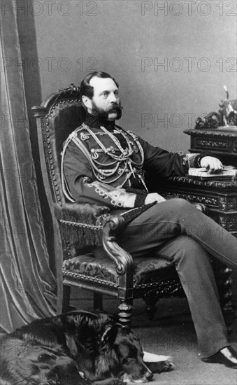 Tsar Alexander II of Russia, c1860s(?) Artist: Count Ivan Grigorievich Nostitz