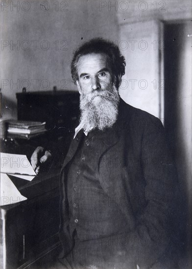 Vladimir Korolenko, Russian author, 1910s. Artist: Unknown