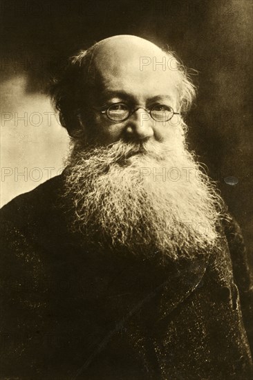 Pyotr Alexeyevich Kropotkin, Russian anarchist, c1900. Artist: Nadar