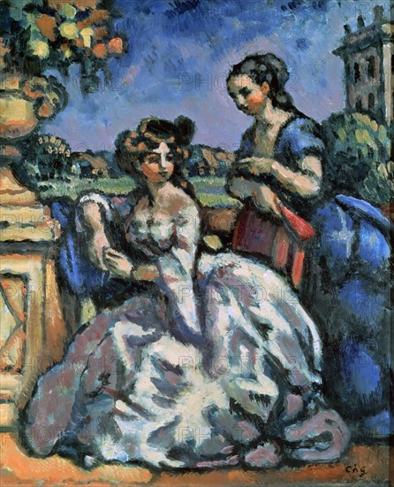 'The Terrace', 1909.  Artist: Charles Guerin