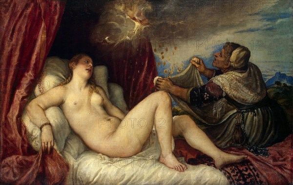 'Danae', c1554.  Artist: Titian