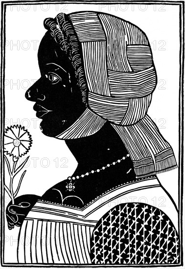 Negro woman, late 15th century. Artist: Unknown