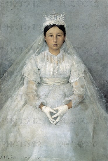 'The Communicant', 1875.  Artist: Jules Bastien-Lepage