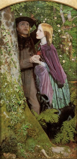 'The Long Engagement', 1859.  Artist: Arthur Hughes