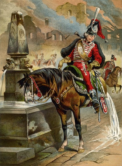 Book illustration, 1896. Artist: Franz Gottfried