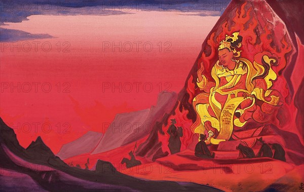 'Command of Rigden Djapo', 1933.  Artist: Nicholas Roerich