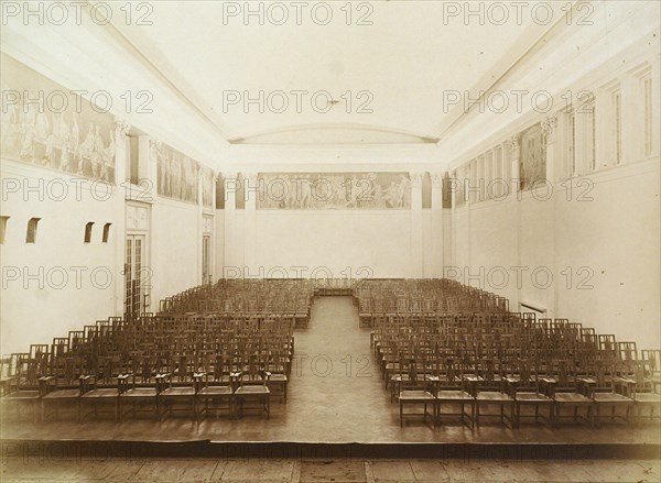 Concert hall, House of the Association of Literature and Arts, Russia, 1910s. Artist: Unknown