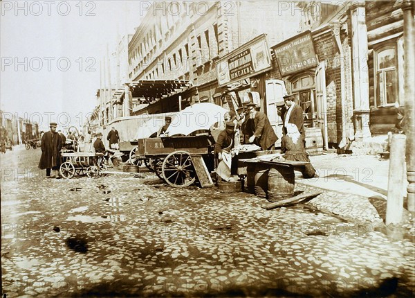 Tverskaya-Yamskaya Street, Moscow, Russia, 1911. Artist: Unknown