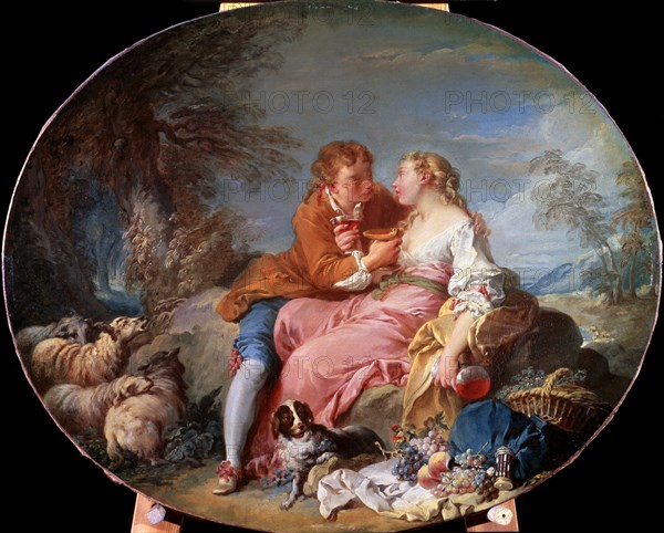 'Pastoral Scene', 1740.  Artist: François Boucher