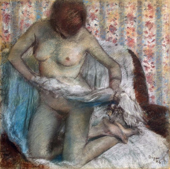 'Toilet of a Woman', 1884.  Artist: Edgar Degas