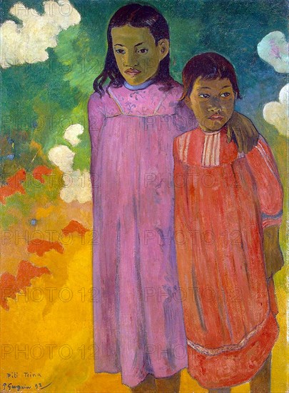 'Piti Tiena', (Two Sisters), 1892.  Artist: Paul Gauguin