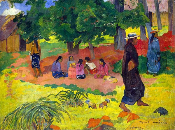'Taperaa Mahana', (Late Afternoon), 1892.  Artist: Paul Gauguin