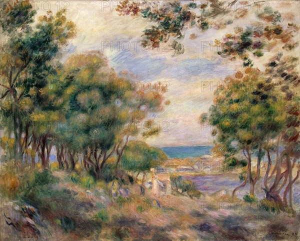 'Landscape at Beaulieu', 1899. Artist: Pierre-Auguste Renoir