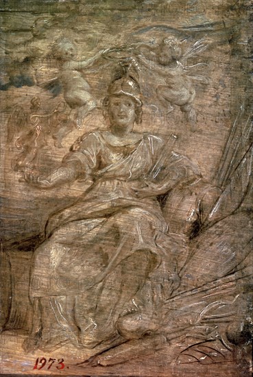 'Marie de' Medici as Pallas Athena', 1622.  Artist: Peter Paul Rubens