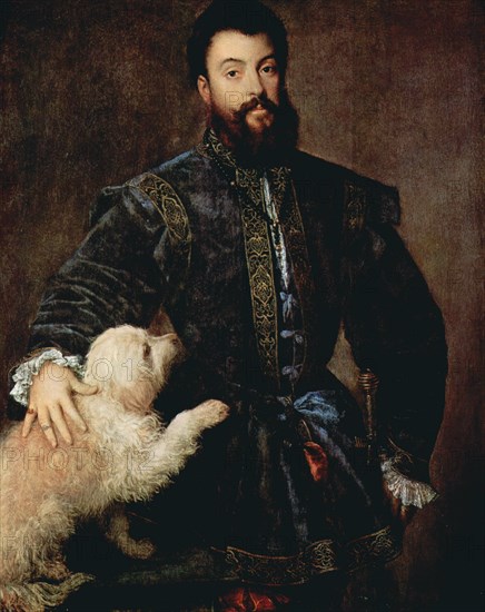 'Portrait of Federico II Gonzaga, Duke of Mantua', (1500-1540), c1525. Artist: Titian