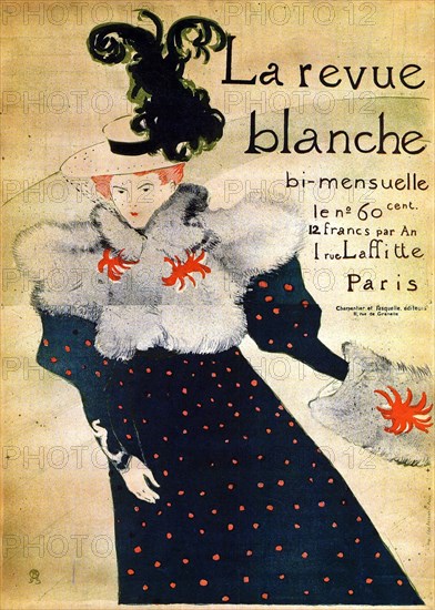 'La Revue Blanche', c19th century.  Artist: Henri de Toulouse-Lautrec