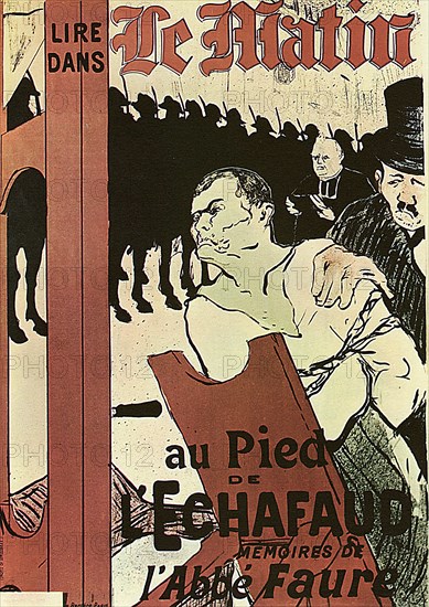 'Au pied de l'Echafaud ', 1893.  Artist: Henri de Toulouse-Lautrec