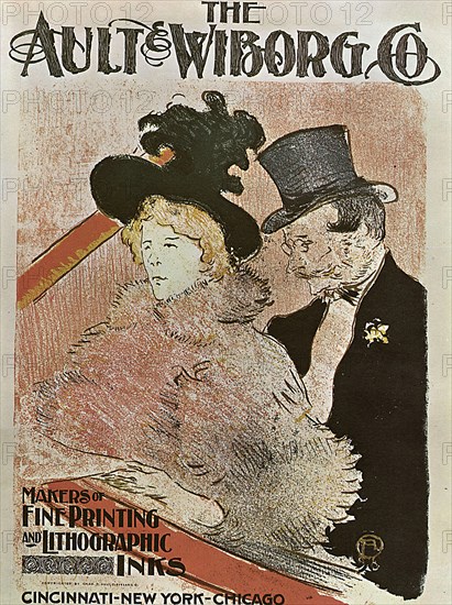 'Au concert', 1896.  Artist: Henri de Toulouse-Lautrec