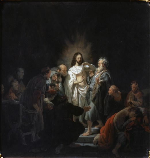 'The Incredulity of Saint Thomas', 1634.  Artist: Rembrandt Harmensz van Rijn