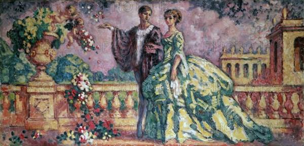 'The Walk', 1911. Artist: Charles Guerin