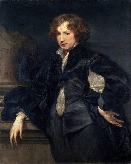 'Self-portrait', 1622-1625.  Artist: Anthony van Dyck