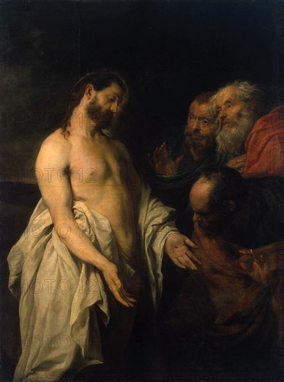 'Appearance of Christ to his Disciples', 1625-1626.  Artist: Anthony van Dyck