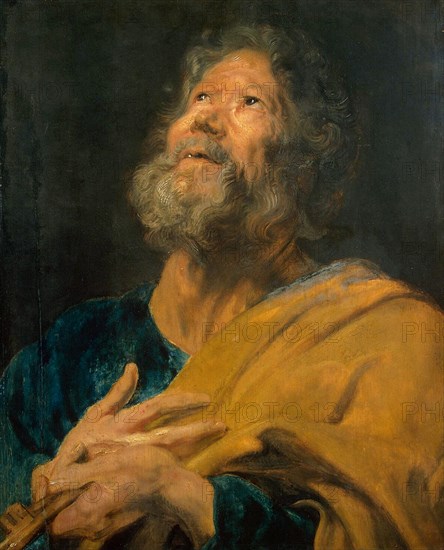 'Peter the Apostle', 1617-1618.  Artist: Anthony van Dyck