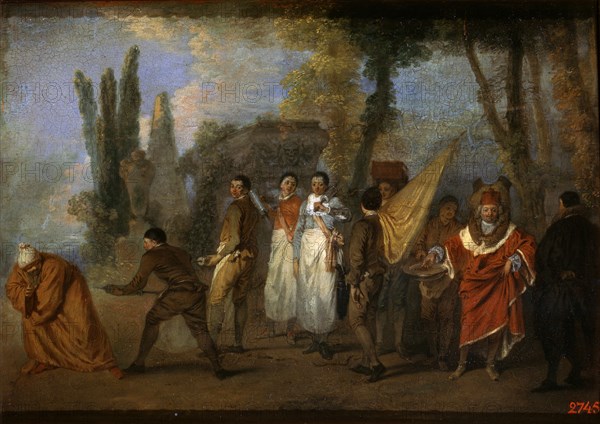 'A Satire on Physicians', c1708. Artist: Jean-Antoine Watteau