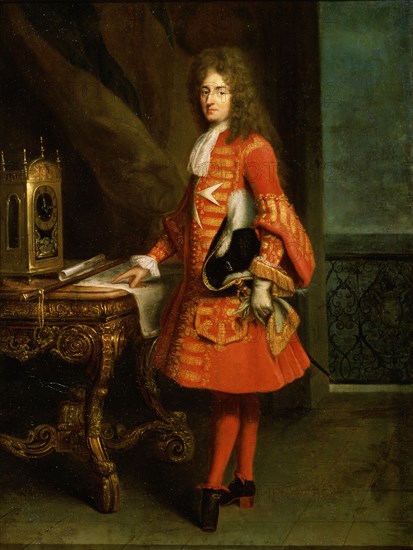 'Portrait of a Knight of the Order of Malta', c1690-1750. Artist: Robert Tournieres