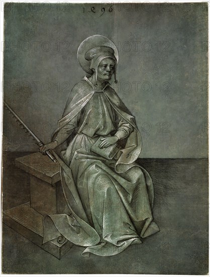 'The Apostle Simon', 1496.  Artist: Mair von Landshut