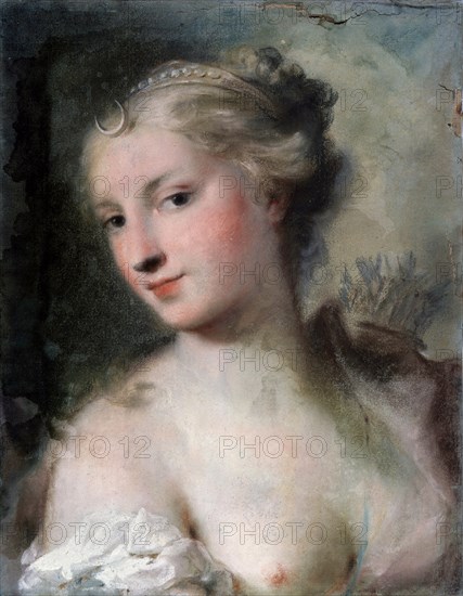 'Diana', after 1746. Artist: Rosalba Giovanna Carriera