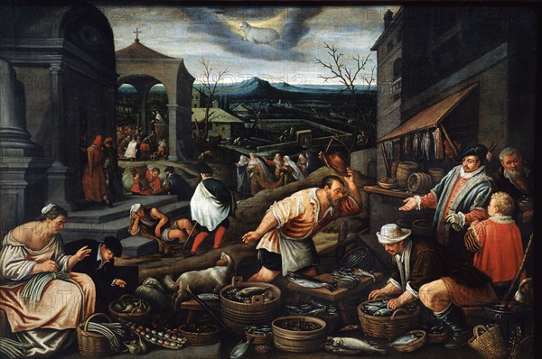 'April', 17th century. Artist: Leandro Bassano