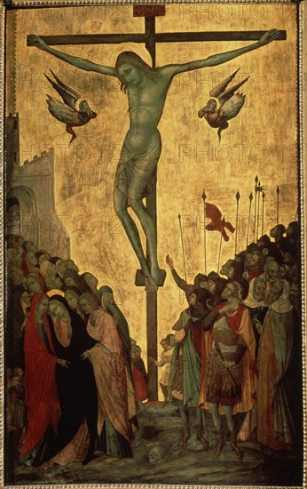 'Calvary', 14th century. Artist: Bartolommeo Bulgarini