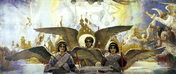 'Before the Paradies', (Central part), 1885-1896.  Artist: Viktor Mihajlovic Vasnecov