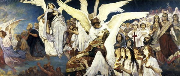 'Before the Paradise', (Right part), 1885-1896. Artist: Viktor Mihajlovic Vasnecov