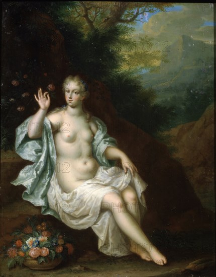 'Flora', Dutch painting of 17th century. Artist: Pieter Borm