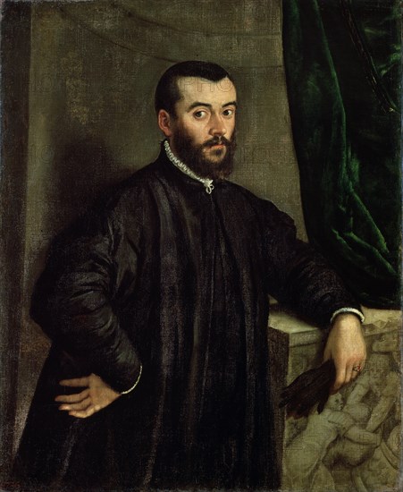 'Portrait of the physician Andreas Vesalius' (1514-1564], c1535-1545.  Artist: Steven van Calcar