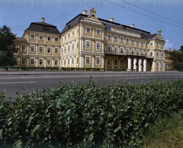 'The Menschikov Palace as seen from the Neva River', 1712-1714.  Artist: Giovanni Maria Fontana