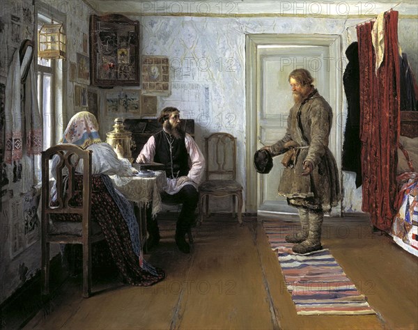 'Layoff', 1890.  Artist: Ivan Pavlov