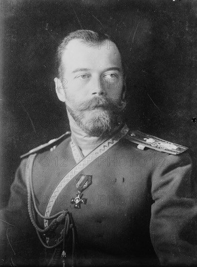 Tsar Nicholas II of Russia, 1909.  Artist: Anon