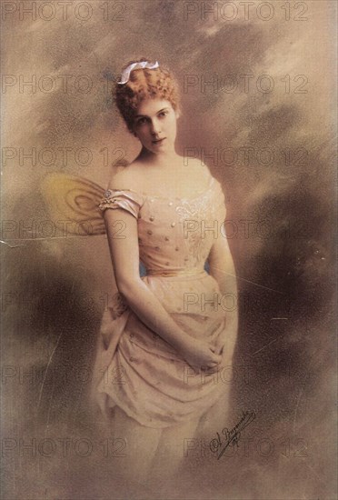 Marie Mariusovna Petipa, Russian ballet dancer, 1887. Artist: Charles Bergamasco