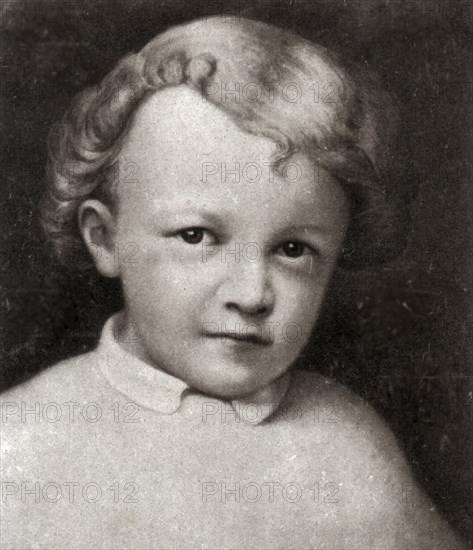 Vladimir Ilich Lenin, Russian Bolshevik revolutionary leader, aged 4, 1874. Artist: Unknown